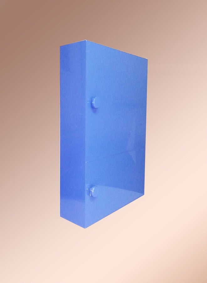 WINACO Aarti Lapis Blue (14"x 4.5" x 18") Acrylic Bathroom Storage Storage Organizer (Lapis Blue) - Image 1